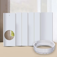 Piezas de Aire Acondicionado Directas de Fábrica: 3 Deflectores de 55-160cm + Interfaz de Boca Plana de 130mm + Tubo de Escape de 1.5m 130mm