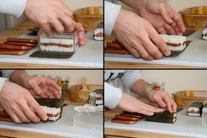 <span class=keywords><strong>Musubi</strong></span>-Molde acrílico antiadherente para Sushi, para uso doméstico o en Hotel - Product Image 4