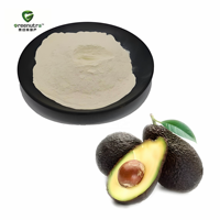 Extrait d'avocat en poudre 1kg, extraction par solvant, qualité alimentaire, emballage en fût, marque Greenutra, pour diverses applications