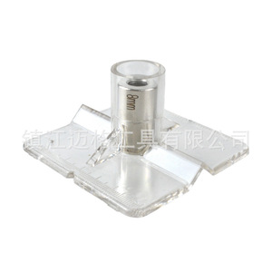 Lingxian Woodworking Angle Drilling Positioning Plate 4-12mm Stainless Steel Right Angle <b>Drill</b> <b>Guide</b> Tool - Product Image 4