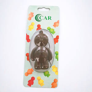 2023 nouveau produit désodorisant de voiture personnalisé en PVC, carte parfumée suspendue - Product Image 5