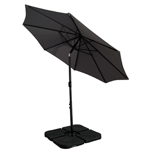 Uplion-Paraguas impermeable de gran tamaño para jardín, sombrilla de <span class=keywords><strong>patio</strong></span> con inclinación para balcón al aire libre, 10 pies - Product Image 4