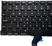 Clavier rétroéclairé de remplacement avec vis pour MacBook Air 13 pouces A1369 A1466 2011 2012 2013 2014 2015