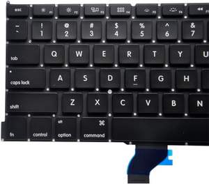 Clavier rétroéclairé de remplacement avec vis pour <span class=keywords><strong>MacBook</strong></span> <span class=keywords><strong>Air</strong></span> <span class=keywords><strong>13</strong></span> <span class=keywords><strong>pouces</strong></span> A1369 A1466 2011 <span class=keywords><strong>2012</strong></span> 2013 2014 2015 - Product Image 3