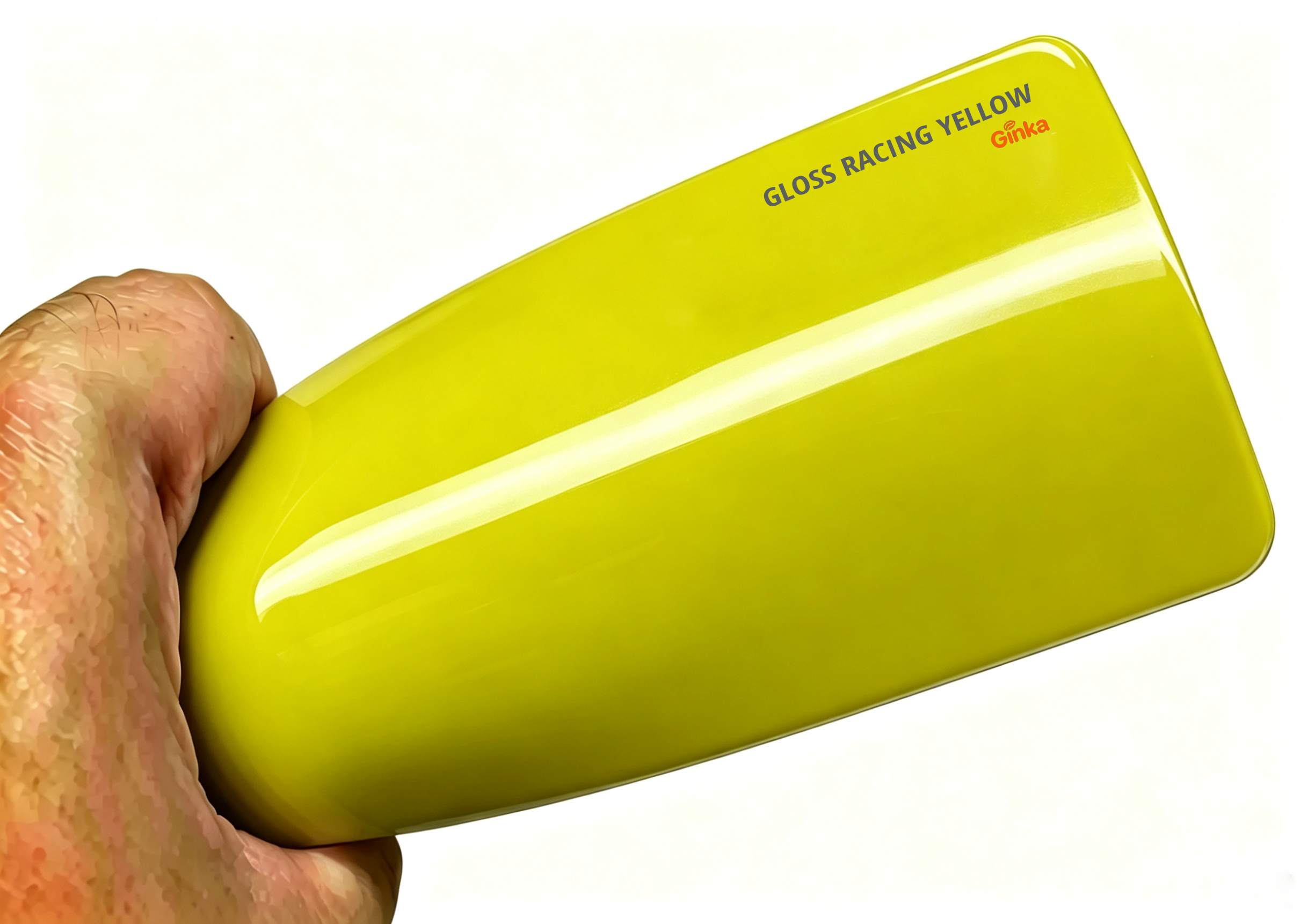 TPU brillant jaune de course