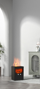 Mới đến 5D ngọn lửa lò sưởi tạo độ ẩm công suất lớn lửa trại tinh dầu khuếch tán nhà văn phòng than USB nguồn điện - Product Image 4