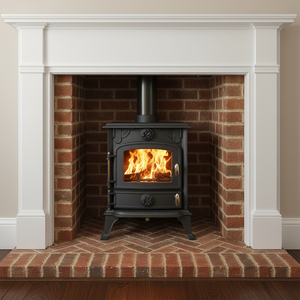 Cheminée autoportante en fonte de style européen pour intérieur, vente en gros d'usine - Product Image 1