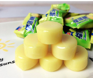 Xinrunjin Bonbons aromatisés Durian en vrac emballés individuellement Saveur tropicale Snack asiatique Marques pour les bonbons alimentaires promotionnels - Product Image 4