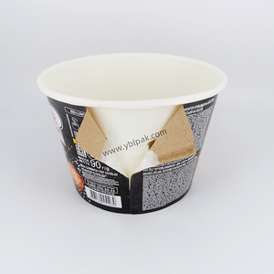Xiamen Offre Spéciale Ramen Bowl avec feu motif de <span class=keywords><strong>boeuf</strong></span> épicé Sauté Style nouilles récipient jetable ragoût saveur de <span class=keywords><strong>boeuf</strong></span> gobelets en papier - Product Image 4