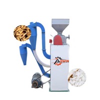 Machine à décortiquer le riz ALLWIN AWMN-10 800-1000kg/h, haut rendement, haute efficacité, facile à utiliser, moteur, plaque en acier, 380V 18kw