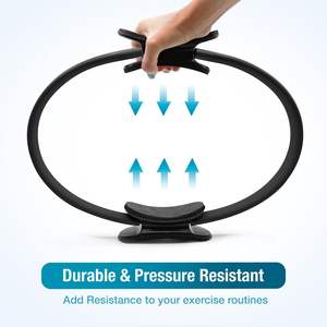 CHENGMO-<span class=keywords><strong>Anneau</strong></span> magique de <span class=keywords><strong>Pilates</strong></span>, équipement <span class=keywords><strong>Pilates</strong></span>, renforcement du plancher pelvien pour femmes, exercice intérieur de la cuisse, 38cm - Product Image 6