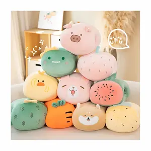 Kawaii 10 estilos gran oferta de peluche almohada anime calentador de manos felpa