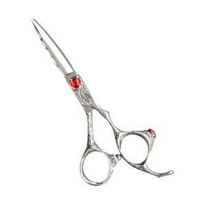 Ciseaux de coiffure pliables en acier inoxydable, ciseaux de précision pour salon, design personnalisé, outil de coiffure professionnel, vente en gros - Product Image 3