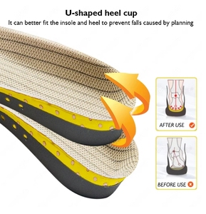 Orthotic Gel Insoles for Sneaker Orthopedic Flat Foot <b>Cushion</b> Insert Arch Support <b>Pad</b> Foot Pain-relieving Man Women - Product Image 4