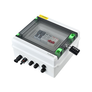 กล่องรวมสัญญาณไฟฟ้าโซลาร์เซลล์กลางแจ้ง Tulabu DC500V 4-Input 1-Output สำหรับระบบจ่ายไฟพลังงานแสงอาทิตย์ - Product Image 1