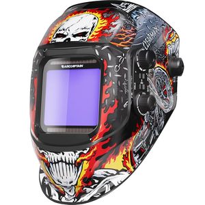Casco de Soldadura con Oscurecimiento Automático ARCCAPTAIN, Pantalla de Visión Amplia de 3.94x3.66'', Color Real, 4 Sensores de Arco, Gama de Sombra Amplia 4-5/5-9/9-13 - Product Image 1