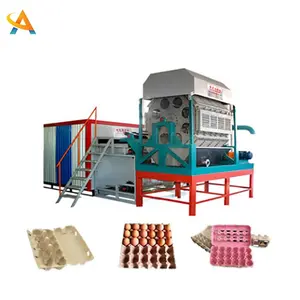 Kenya Morocco Egypt Saudi Arabia Paper Carton Recycling Small Business Egg Tray Making Machine Manufacturer