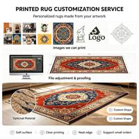 Lebendiger Bunter Blumenbedruckter Teppich Maßgefertigter Rutschfester Waschbarer Pop-Art Teppich Großer Teppich für Wohnzimmer Alfombra