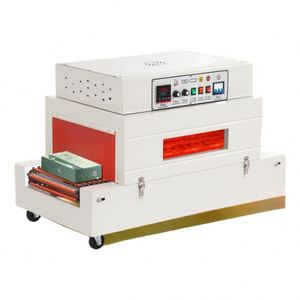 Hoàn toàn tự động điện PVC/poof/PE nhiệt đường hầm thu nhỏ bọc máy cho chai nước trường hợp vành đai-foil bao bì cho nước giải khát - Product Image 5