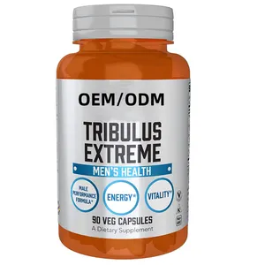 OEM Supplement Tribulus Terrestris Extract Powder Capsules Tablet for Improve Mood Boost Energy