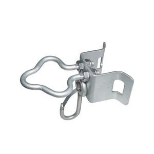 Soporte de poste de servicio pesado Soportes de acero galvanizado de hierro angular para abrazaderas de cable colgantes - Product Image 5