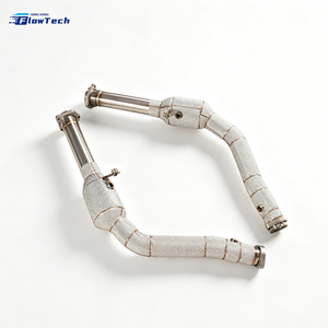 ท่อดาวน์ไปป์สำหรับรถเมอร์เซเดส G63 AMG M177 W463 4.0L V8บิทเทอร์โบ304ท่อไอเสียสำหรับรถแข่ง EUR 5 200เซลล์ - Product Image 3