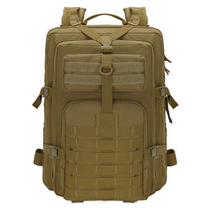 Sac à dos tactique extérieur 720D 3P Attack extensible 45L grand sac à dos à double épaule imperméable Molle pour la chasse - Product Image 3