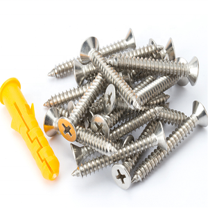 De plástico de expansión tubo autorroscante los anclajes de pared de madera tapones de plástico de expansión con tornillo de Metal kit de - Product Image 1