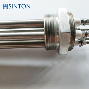 Tube chauffant à bride hexagonale 220V 12kW, 1,5" BSP, en acier inoxydable, <span class=keywords><strong>chauffage</strong></span> à 2 tubes à bride pour circulation d'eau - Product Image 5