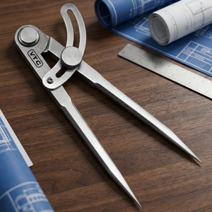 เครื่องมือช่างโลหะและไม้ ขนาด 18 นิ้ว พร้อมวงเวียนวัดมุม 450 มม. - Product Image 2