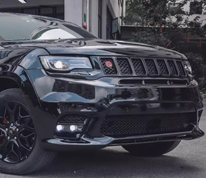 जीप ग्रैंड चेरोकी सैंट स्टाइल बॉडी किट के लिए 2014-2020 में ग्रिल हुड के साथ नए फ्रंट बम्पर को अपग्रेड किया गया - Product Image 5