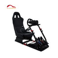 Sièges de simulateur de course de jeu VR, nouveau jeu sportif, jeu de simulation de course, cockpit avec support de volant à godets, fabricant source