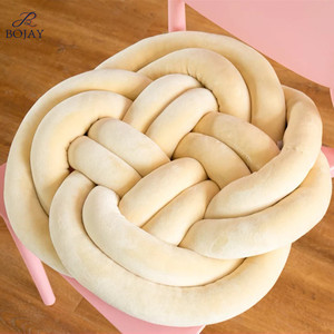 <span class=keywords><strong>Coussin</strong></span> créatif en forme de fleur pour la maison, décoration du canapé, avec nœud en <span class=keywords><strong>boule</strong></span> et panier lombaire, décoration pour la maison et pépinière - Product Image 6