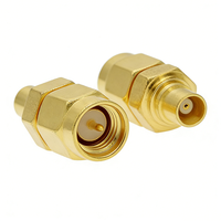 Rechte RF-coaxiale adapter SMA mannelijk naar MCX vrouwelijk MCX naar SMA-adapter voor DVB-T TV RTL SDR ADS-B-ontvanger