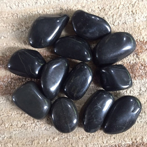 <span class=keywords><strong>Pierre</strong></span> de rivière noire naturelle galets de rivière polis à haute teneur décorations de <span class=keywords><strong>jardin</strong></span> en <span class=keywords><strong>pierre</strong></span> - Product Image 5