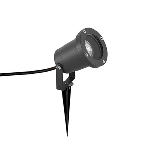 Tache de pelouse extérieure à tête réglable étanche en aluminium moulé sous pression noir <span class=keywords><strong>12v</strong></span> lumières de pointe de jardin - Product Image 5