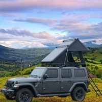 Carpa de Techo Triangular de Aluminio Rígido para las Cuatro Estaciones, Impermeable, Sin Necesidad de Instalación, Espacio Amplio para 2-3 Personas, para Exteriores