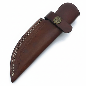 Professional Grade Leather <b>Knife</b> <b>Sheath</b> Thick Leather <b>Knife</b> Pouch <b>For</b> Fixed Blade <b>Knives</b> Outdoor EDC & Field Utility OEM ODM - Product Image 1
