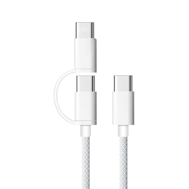 Wholesale OD4.5 60W 3A USB C to Type C Charging Cable Fast Charger Nylon DataType C Charging Cable for Phone Android