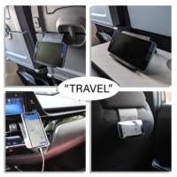 Support de tablette universel flexible, support de téléphone portable pour voyage en avion, accessoire de maintien pour téléphone portable