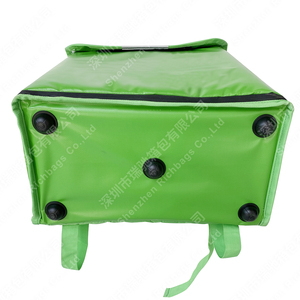 Suministro directo de fábrica Almuerzo térmico Fastfood <span class=keywords><strong>Pizza</strong></span> Carry <span class=keywords><strong>Glovo</strong></span> Bolsa de entrega aislada con portavasos - Product Image 3