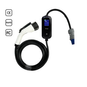 เครื่องชาร์จรถยนต์ไฟฟ้าแบบพกพา 7KW ชนิดที่ 1/ ชนิดที่ 2/ GBT/ Nacs/ CHAdeMo 16A/32A สถานีชาร์จรถยนต์ไฟฟ้า AC <span class=keywords><strong>สาย</strong></span>ชาร์จ 5 เมตร แบบ OEM - Product Image 6