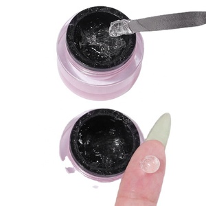 Couleurs de gel d'ongles de constructeur solide Gel dur de construction solide non collant pour ongles Gel d'extension d'ongles de modélisation solide 3D longue durée - Product Image 6