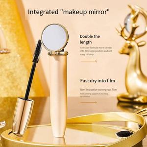 Crème gel 4D à fibres végétales longue tenue et <span class=keywords><strong>waterproof</strong></span>, personnalisable sous marque privée, <span class=keywords><strong>pour</strong></span> cils noirs épais, allongeants et recourbés, végétalienne et à base de plantes, nouveauté 2025 - Product Image 4