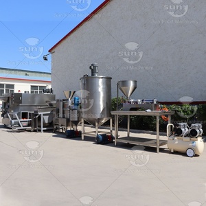 Línea de Procesamiento de Mantequilla de Maní de 100 kg/h, Máquina para Moler Pasta de Maní, Equipo para Hacer Salsa de Sésamo y Tahini - Product Image 6