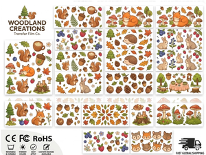 Envoltura para Vasos de 16 oz con Diseños de Animales Lindos y Variados, Personalizada, Impermeable, con Protección UV, para Impresión por Transferencia de Calor - Product Image 4