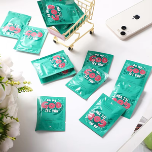 Lingettes déodorantes naturelles anti-transpiration multi-parfums pour aisselles, emballées individuellement, personnalisables - Product Image 2