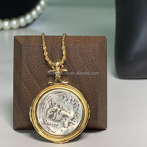 Joyería Fina, Collar con Colgante de Plata de Ley S925 con Circonita Cúbica de 6.5mm en Engaste de Bisel, Regalo para el Día de San Valentín, Collar para Uso Diario - Product Image 3