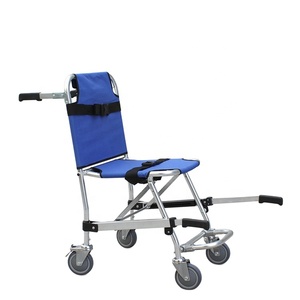 BT-TY001 ucuz hafif alüminyum alaşımlı tahliye koltuğu tıbbi mobilya acil kurtarma katlanabilir tekerlekli sandalye - Product Image 3