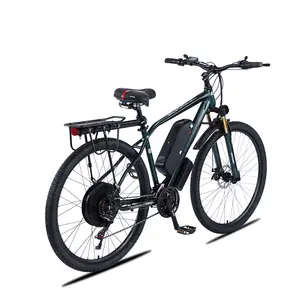 MTB E-Bike 29นิ้วอลูมิเนียมอัลลอยด์ไขมันยาง1000W มอเตอร์ความเร็วสูงจักรยานไฟฟ้าจักรยานเสือภูเขาระยะไกล